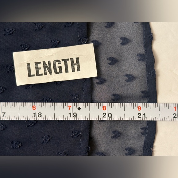 Anthropologie Free Generation Embroidered Floral Short Flutter Sleeve Med. Boho - Picture 12 of 12